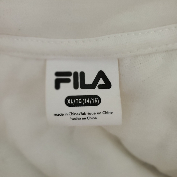Fila YOUTH Sherpa Fleece Lined hood with Kangeroo pouch pocket  XL 14-16 - Picture 8 of 15